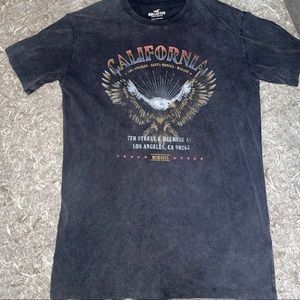 Hollister acid wash t shirt
